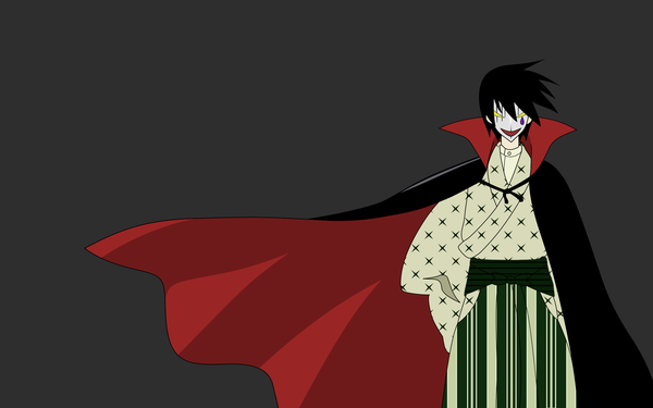 Anime picture 2240x1400 with sayonara zetsubou sensei shaft (studio) itoshiki nozomu highres wide image grey background