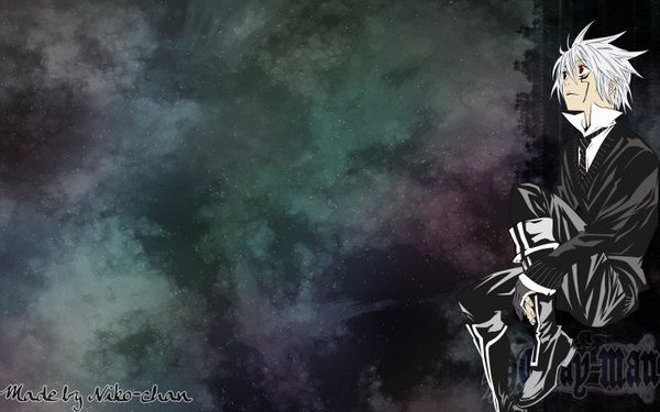 Anime picture 1440x900 with d.gray-man allen walker wide image tagme