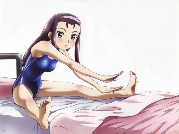 Anime picture 2000x1492 with idolmaster idolmaster xenoglossia minase iori highres girl swimsuit