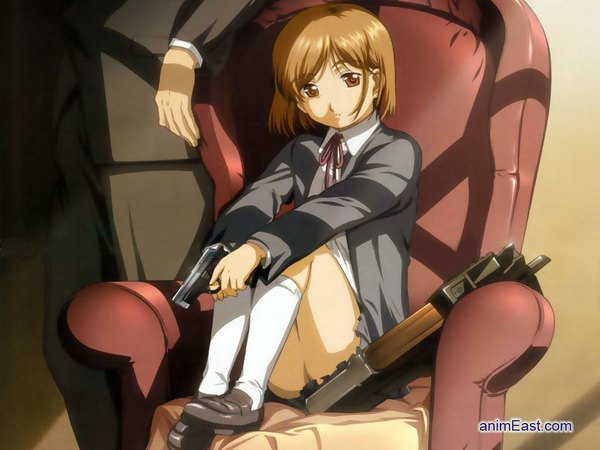 Anime picture 1024x768 with gunslinger girl madhouse henrietta (gunslinger girl) tagme