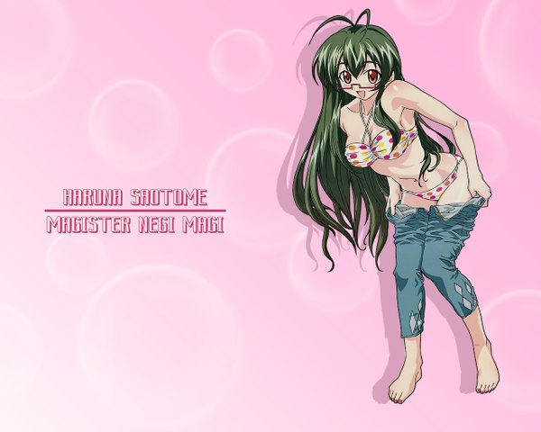 Anime picture 1280x1024 with mahou sensei negima! light erotic tagme