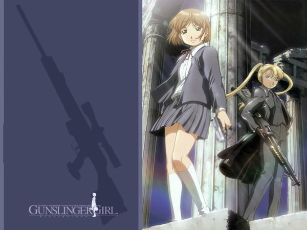Anime picture 1280x960 with gunslinger girl madhouse triela henrietta (gunslinger girl) tagme