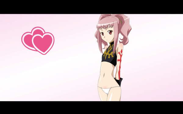 Anime picture 1680x1050 with code geass sunrise (studio) anya alstreim light erotic wide image underwear panties