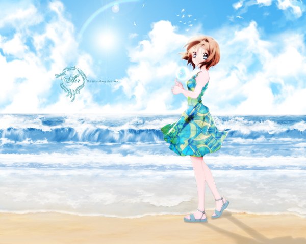 Anime picture 1280x1024 with air key (studio) kamio misuzu girl tagme