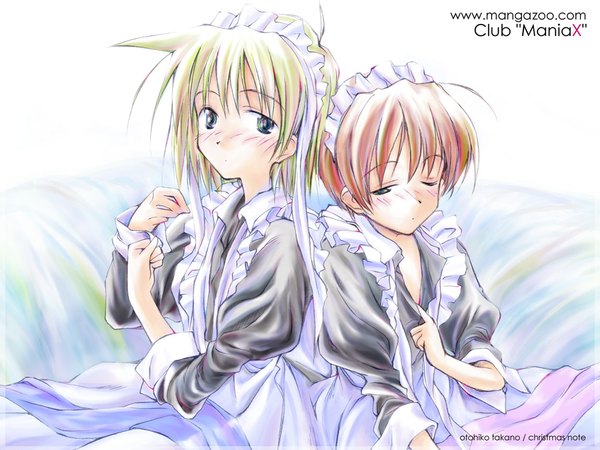Anime picture 1152x864 with club maniax maid tagme maniax