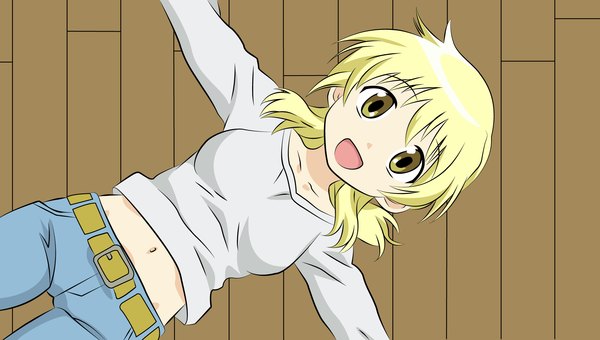 Anime picture 2000x1136 with hidamari sketch shaft (studio) highres wide image tagme