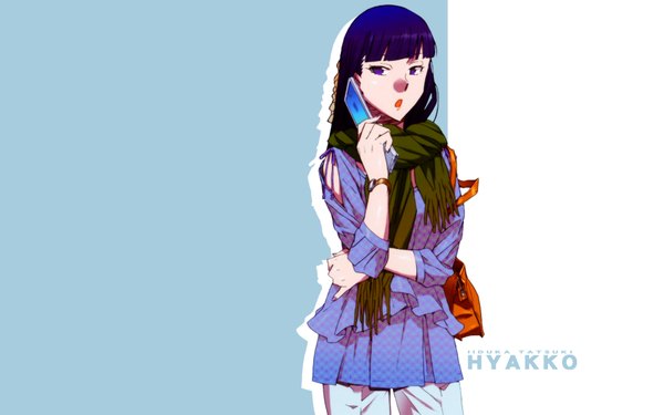 Anime picture 1920x1200 with hyakko nippon animation iizuka tatsuki highres wide image