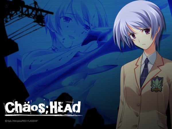 Anime picture 1600x1200 with chaos;head kishimoto ayase copyright name tagme