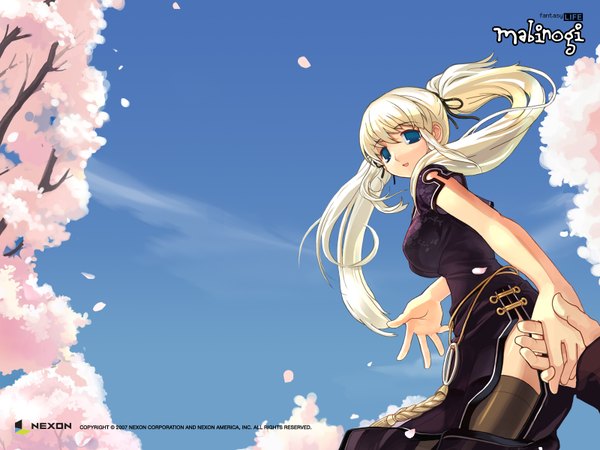 Anime picture 1600x1200 with mabinogi nao (mabinogi) wallpaper thighhighs tagme