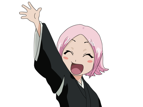 Anime picture 1600x1200 with bleach studio pierrot kusajishi yachiru transparent background vector waving