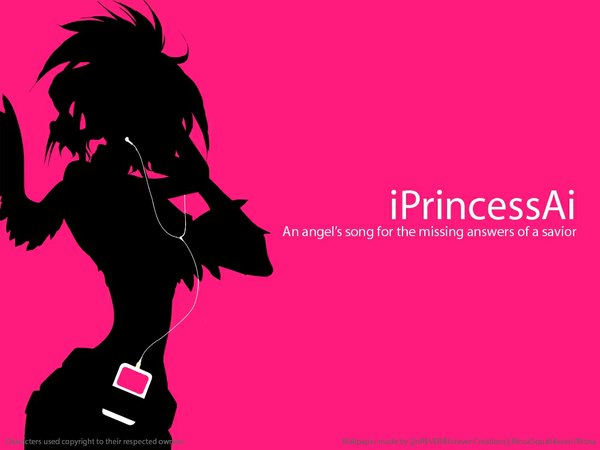 Anime picture 1024x768 with princess ai ipod tagme