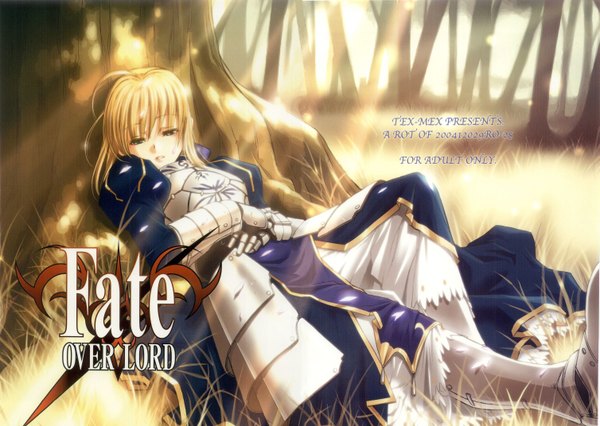 Anime picture 3013x2143 with fate (series) fate/stay night studio deen type-moon artoria pendragon (all) saber highres