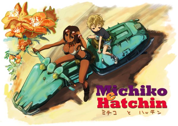 Anime picture 1200x857 with michiko to hatchin hachi morenos michiko malandro tagme