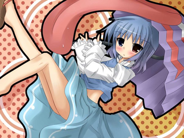 Anime picture 1600x1200 with touhou tatara kogasa highres wallpaper girl liya2