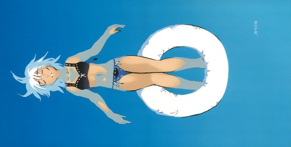 Anime picture 4240x2150 with hattori mitsuru highres wide image underwear tagme