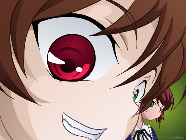 Anime picture 1280x960 with rozen maiden suiseiseki souseiseki close-up jade stern