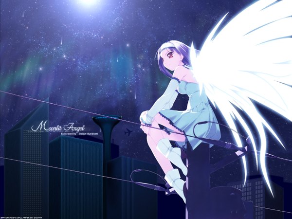 Anime picture 1280x960 with murakami suigun wings tagme