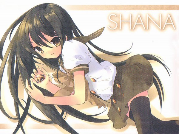 Anime picture 1024x768 with shakugan no shana j.c. staff shana tagme