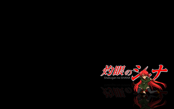 Anime picture 2560x1600 with shakugan no shana j.c. staff shana highres wide image black background