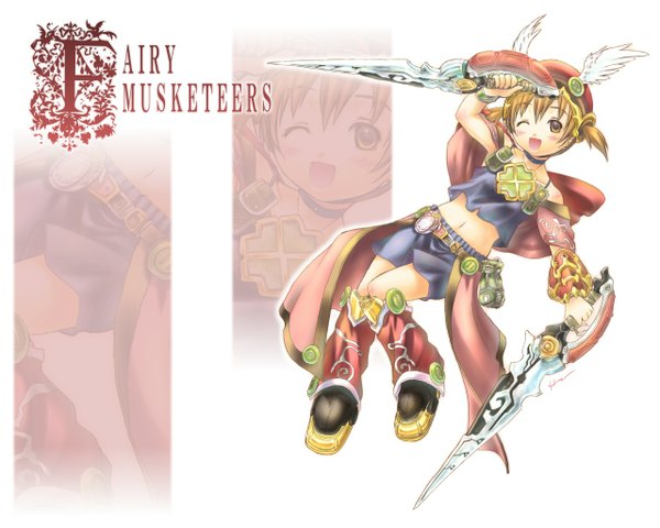 Anime picture 1280x1024 with akazukin tagme fairy musketers