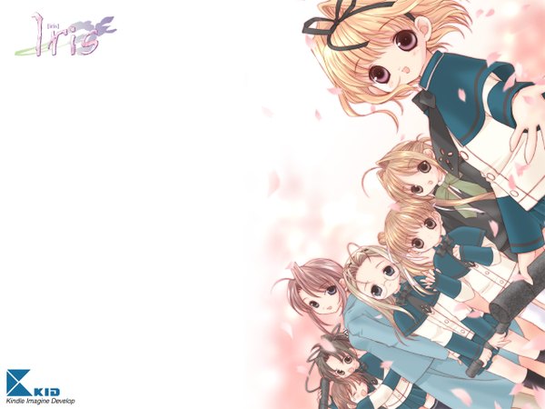 Anime picture 1280x960 with iris tokumi yuiko white background tagme