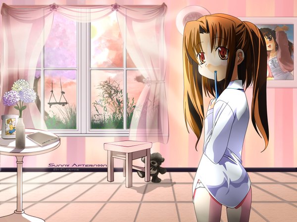 Anime picture 1600x1200 with shingetsutan tsukihime type-moon yumizuka satsuki light erotic tagme