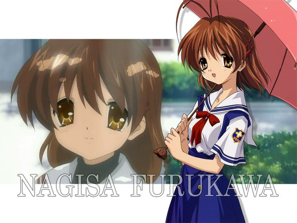 Anime picture 1024x768 with clannad key (studio) furukawa nagisa girl