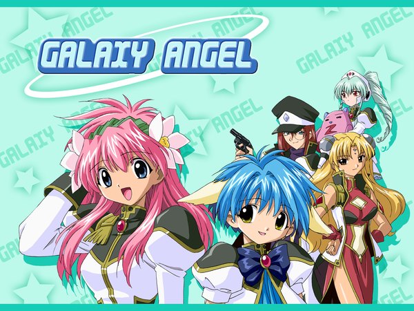 Anime picture 1280x960 with galaxy angel madhouse milfeulle sakuraba mint blancmanche ranpha franboise vanilla h forte stollen nomad