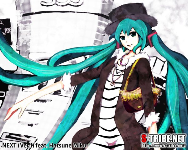 Anime picture 1280x1024 with vocaloid hatsune miku meola girl tagme