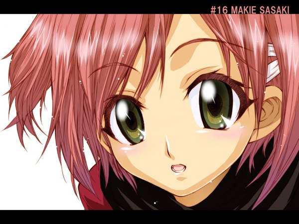 Anime picture 1024x768 with mahou sensei negima! sasaki makie haruka shiya tagme