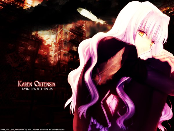Anime picture 1600x1200 with fate (series) fate/stay night studio deen type-moon caren hortensia