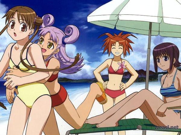 Anime picture 1280x960 with uchuu no stellvia katase shima arisa glennorth swimsuit tagme