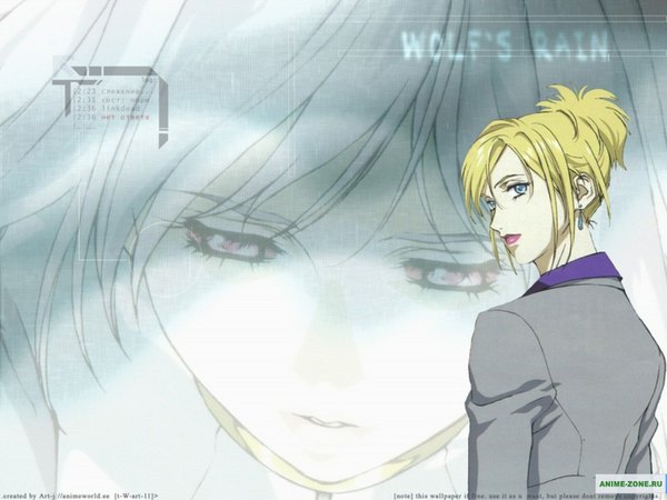 Anime picture 1024x768 with wolfs rain studio bones tagme