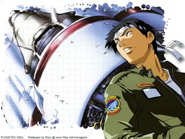 Anime picture 1024x768 with planetes hoshino hachirota wallpaper tagme