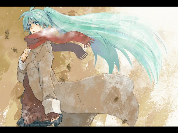 Anime picture 1024x768 with vocaloid hatsune miku satoo girl tagme