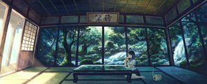 Anime picture 1200x488