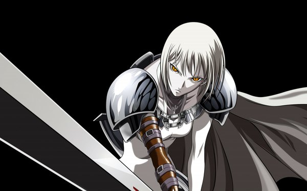 Anime picture 1921x1200 with claymore madhouse clare (claymore) highres wide image