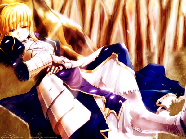 Anime picture 1280x960 with fate (series) fate/stay night studio deen type-moon artoria pendragon (all) saber
