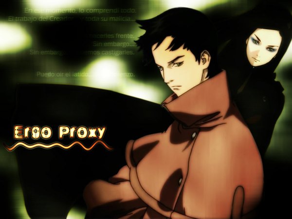 Anime picture 1024x768 with ergo proxy re-l mayer vincent law tagme