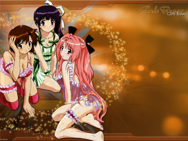 Anime picture 1600x1200 with girls bravo miharu sena kanaka kojima kirie koyomi hare nanaka light erotic