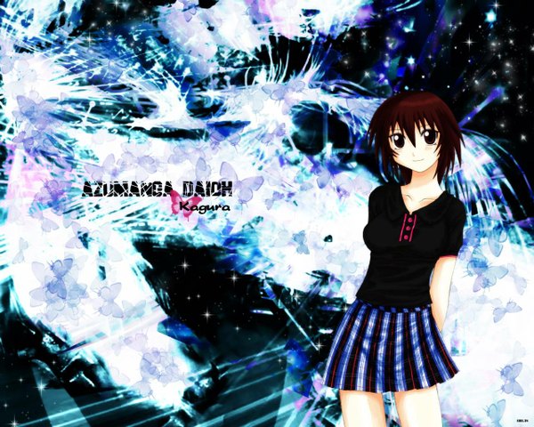 Anime picture 1280x1024 with azumanga daioh j.c. staff kagura (azumanga) girl tagme
