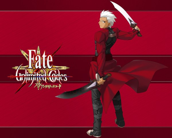 Anime picture 1280x1024 with fate (series) fate/stay night fate/unlimited codes studio deen type-moon archer (fate) boy