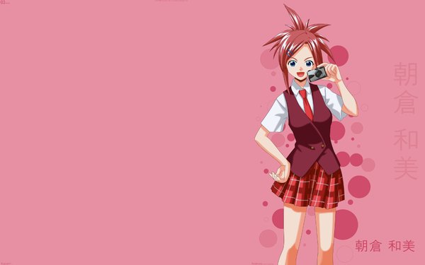 Anime picture 1920x1200 with mahou sensei negima! asakura kazumi highres wide image