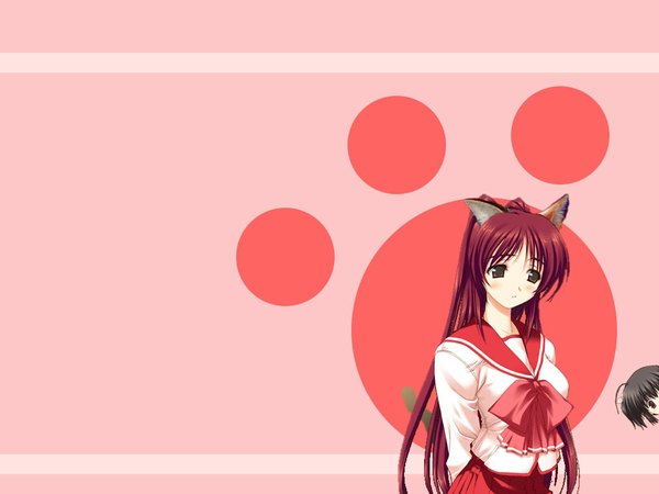 Anime picture 1024x768 with to heart 2 leaf (studio) wallpaper tagme