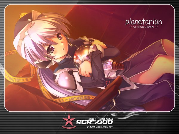 Anime picture 1024x768 with planetarian hoshino yumemi tagme