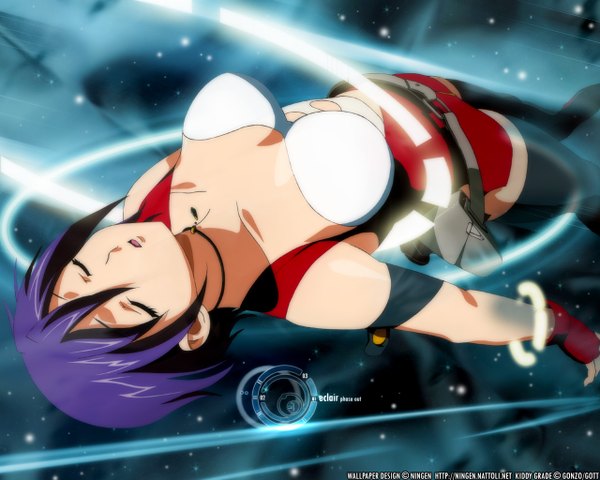 Anime picture 1280x1024 with kiddy grade gonzo eclair (kiddy grade) light erotic tagme