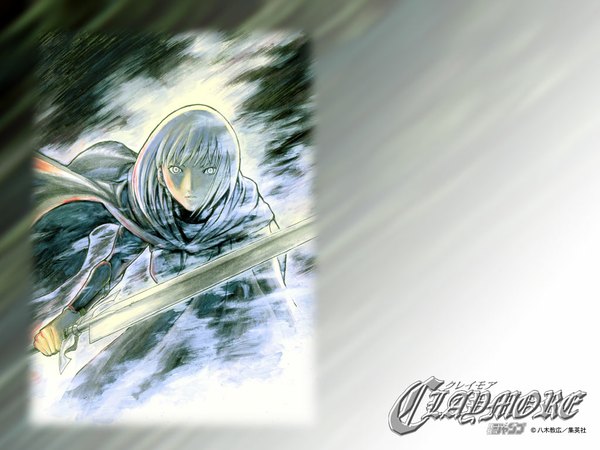 Anime picture 1024x768 with claymore madhouse tagme