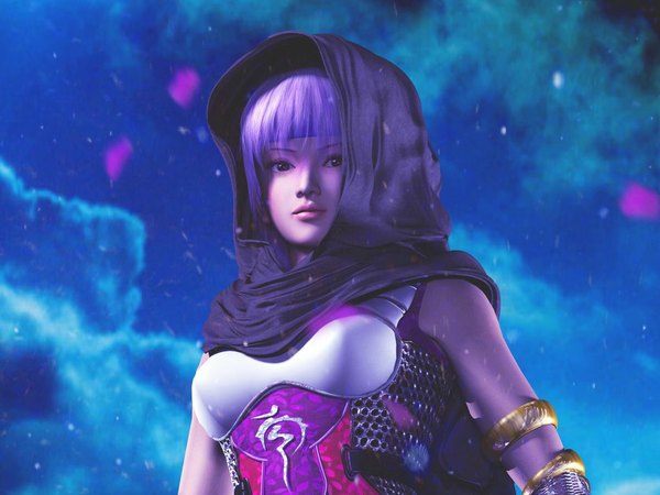 Anime picture 1024x768 with dead or alive ayane (doa) 3d tagme