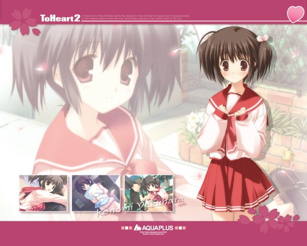 Anime picture 1280x1024 with to heart 2 leaf (studio) yuzuhara konomi mitsumi misato tagme