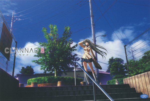 Anime picture 2098x1416 with clannad key (studio) sakagami tomoyo highres tagme
